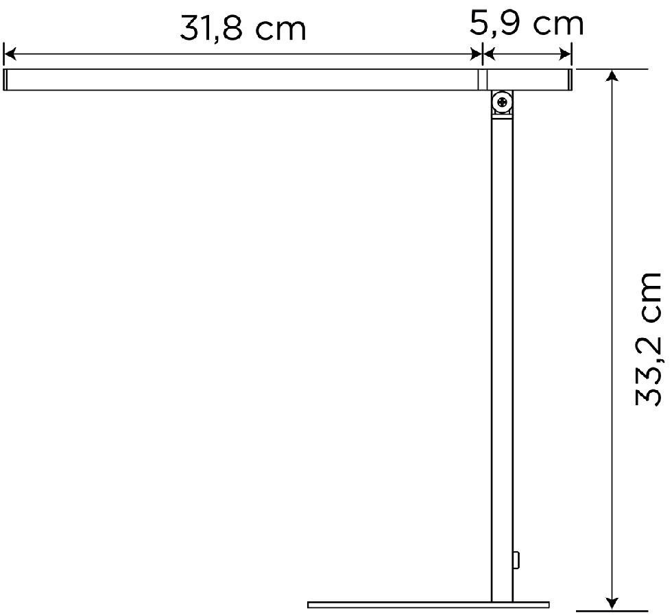 MeLiTec LED Schreibtischleuchte T148 schwarz MeLiTec LED Schreibtischleuchte T148 schwarz