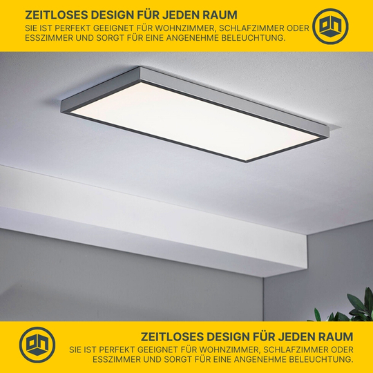 LED Wandleuchte / Deckenleuchte D63-1 chrom-matt LED Wandleuchte / Deckenleuchte D63-1 chrom-matt